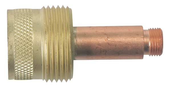 Gas Lens, Copper/Brass, 1/8 In, PK2