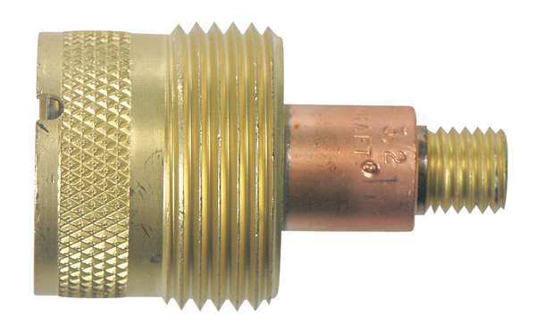 Gas Lens Large, Copper/Brass, 1/8 In, PK2