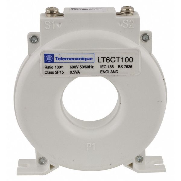 Solid Core Current Transformer, 100 Amp