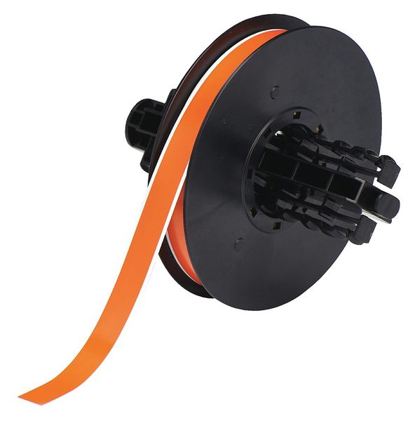 Tape, Orange, Labels/Roll: Continuous