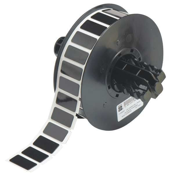 Raised Panel Label, Black, Labels/Roll: 610