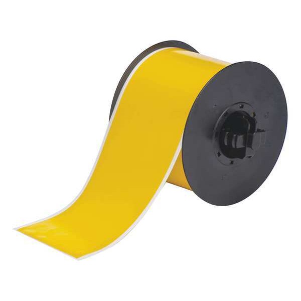 Tape, Yellow, Labels/Roll: Continuous