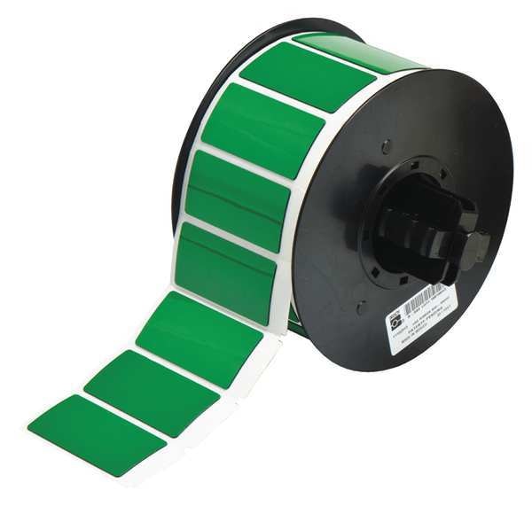Raised Panel Label, Green, Labels/Roll: 300