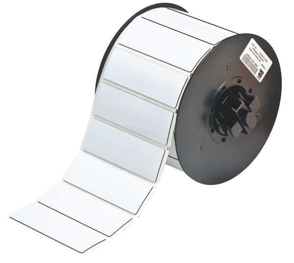 Raised Panel Label, White, Labels/Roll: 300