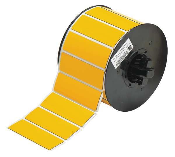 Raised Panel Label, Yellow, Labels/Roll: 300