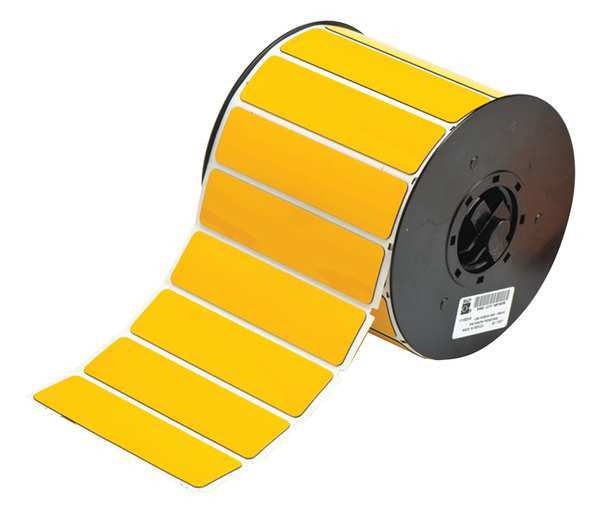 Raised Panel Label, Yellow, Labels/Roll: 340