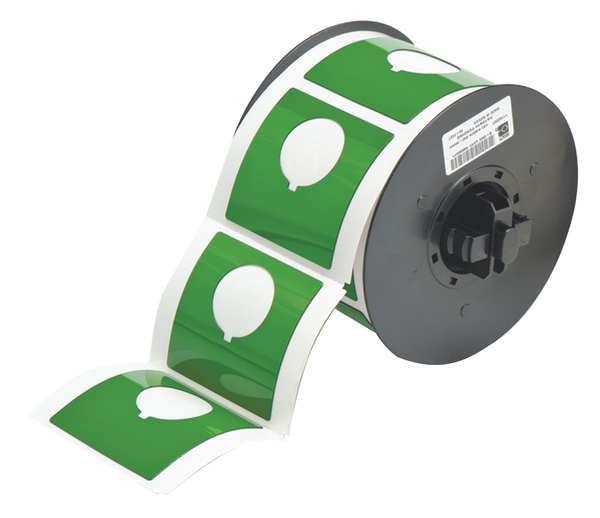 Raised Panel Label, Green, Labels/Roll: 145