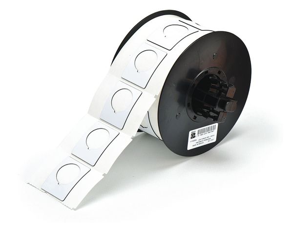 Raised Panel Label, White, Labels/Roll: 200