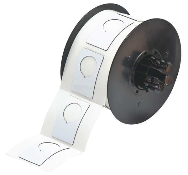Raised Panel Label, White, Labels/Roll: 180