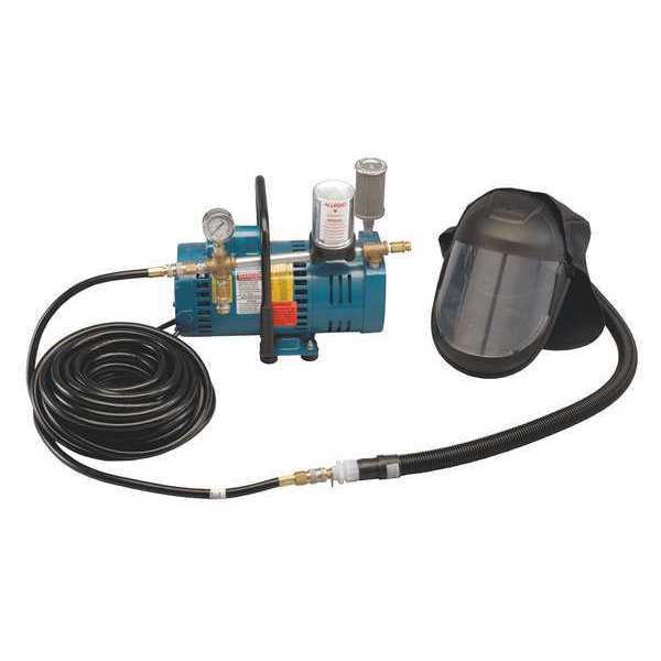 Supplied Air Pump Package, 1 Ppl, 1/4 HP