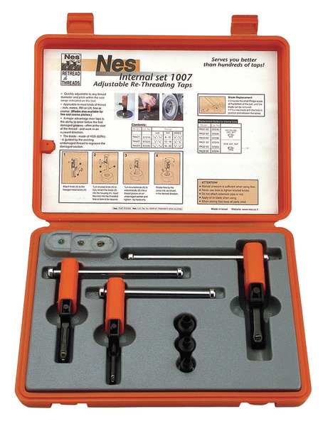 Thread Repair Kit, Internal 5/16 in to 13/16 in, Steel