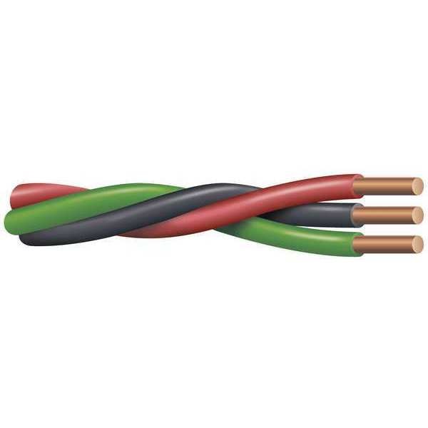 10 AWG 2 Conductor Twisted Submersible Pump Cable 500 ft.