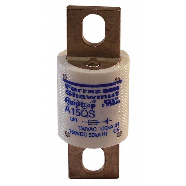 Semiconductor Fuse, Fast Acting, 60 A, A15QS Series, 150V AC, 150V DC, 2-3/4