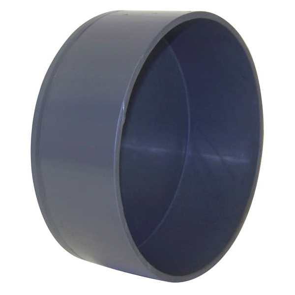 End Cap, 14 in Duct Dia, Type I PVC, 2-3/4