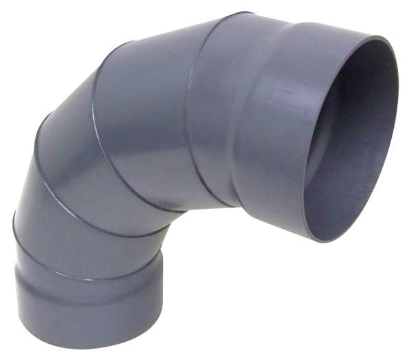 90 Degree Elbow, 8 in Duct Dia, Type I PVC, 16