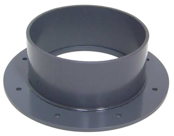 Flange, 14 in Duct Dia, Type I PVC, 18