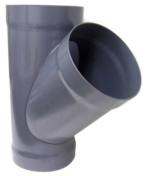 45 Degree Wye Branch, 14 in Duct Dia, Type I PVC, 31-3/4