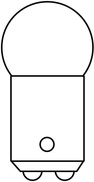 Miniature Lamp, 90, 7.5W, G6, 13V, PK10