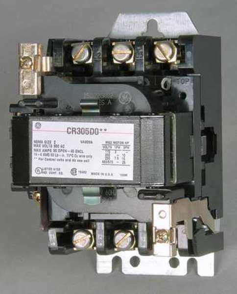 240VAC Non-Reversing Magnetic Contactor 3P 18A NEMA 0