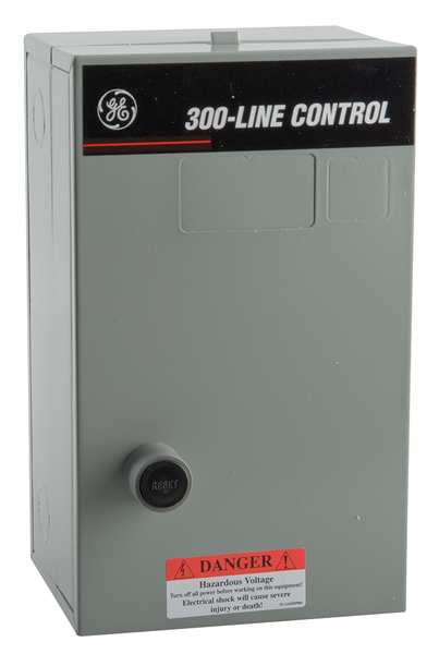 Nonreversing Magnetic Motor Starter, 1 NEMA Rating, 240V AC, 3 Poles