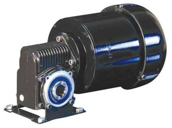 AC Gearmotor, 130.0 in-lb Max. Torque, 55 RPM Nameplate RPM, 230V AC Voltage, 3 Phase
