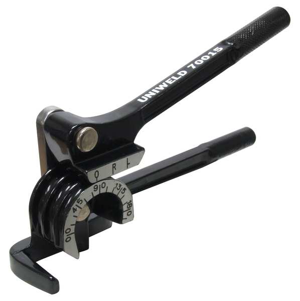Tube Bender, 1/4, 5/16, 3/8 In, Soft Metals