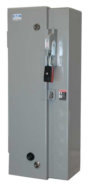 Nonreversing NEMA Magnetic Motor Starter, 4X NEMA Rating, 480V AC, 3 Poles, 1NC/1NO
