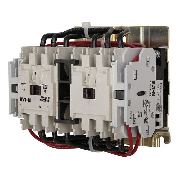 480VAC Reversing Magnetic Contactor 3P 18A NEMA 0