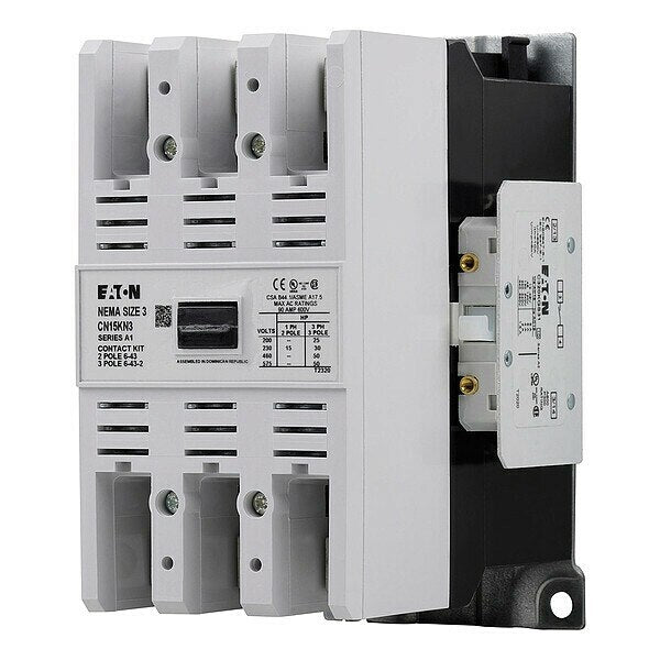 480VAC Non-Reversing Magnetic Contactor 3P 90A NEMA 3