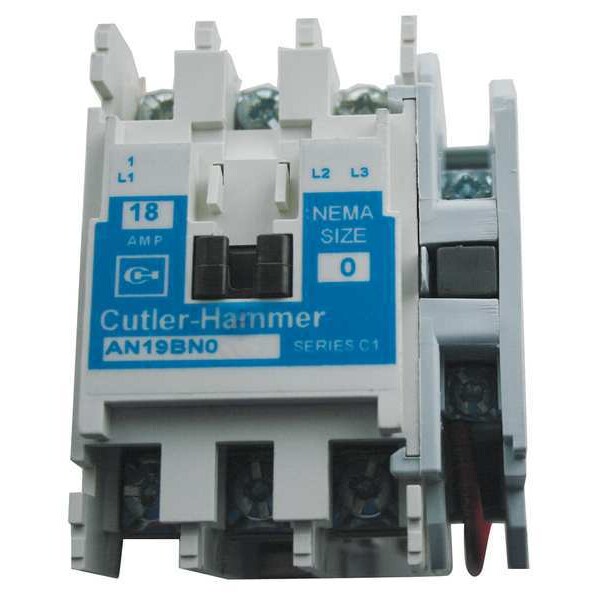 Cutler-Hammer 120VAC Non-Reversing Magnetic Contactor 3P 18A NEMA 0