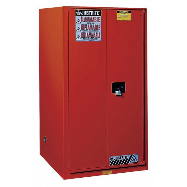Paints and Inks Cabinet, 96 Gal., Red