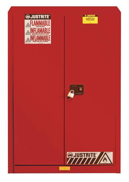 Paints and Inks Cabinet, 60 gal., Red