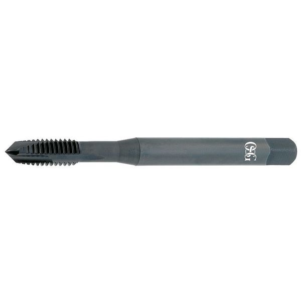 Spiral Flute Tap, #4-40, Plug, 2 Flutes, UNC
