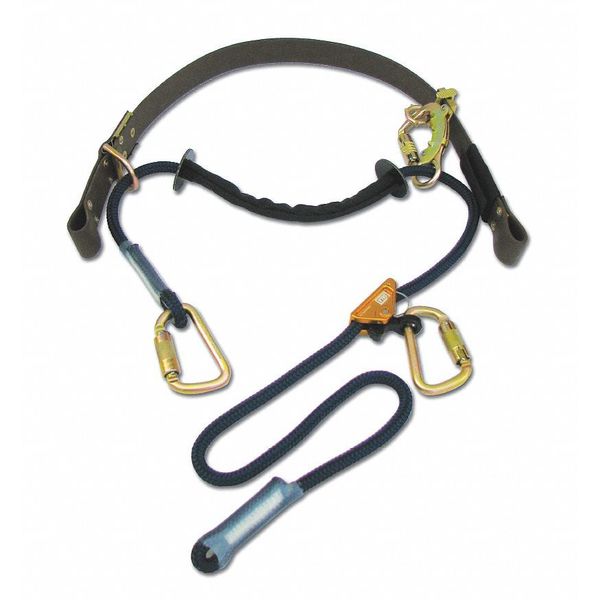 Body Belt, 1-3/4 x 55 In, 1 Anchor Point