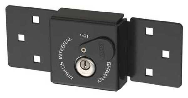 Van Locks with Hasp, Keyed Alike, Hardened Steel Shackle