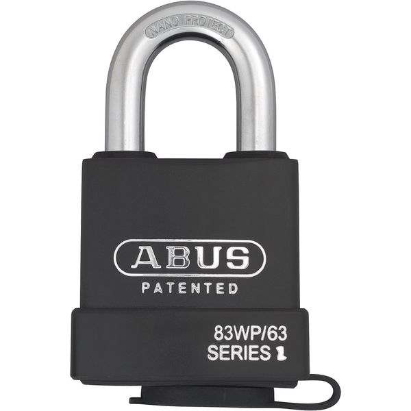 Padlock, Keyed Different, Standard Shackle, Rectangular Hardened Steel Body, Steel Shackle, 7/8 in W