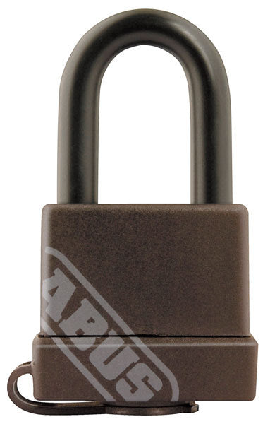 Padlock, Keyed Alike, Standard Shackle, Square Brass Body, Steel Shackle, 9/16 in W
