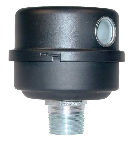 Filter Silencer, 1 In MNPT, 35 CFM Max