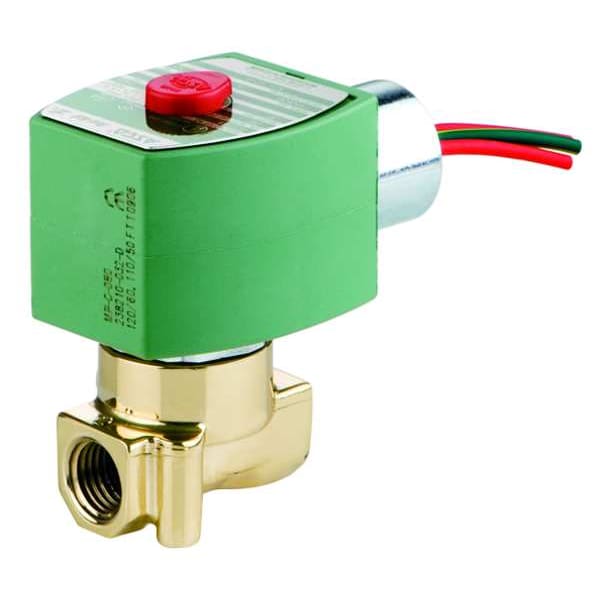 12V DC Brass Solenoid Valve, Normally Closed, 1/8 in Pipe Size