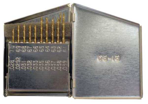 20PC 118Â° General Purpose Jobber Lengh Drill Set Chicago-Latrobe 150-TN TiN HSS #61-#80