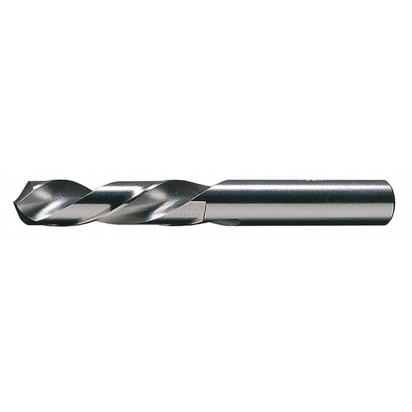 Screw Machine Drill Bit, #13 Size, 118  Degrees Point Angle, High Speed Steel, Bright Finish