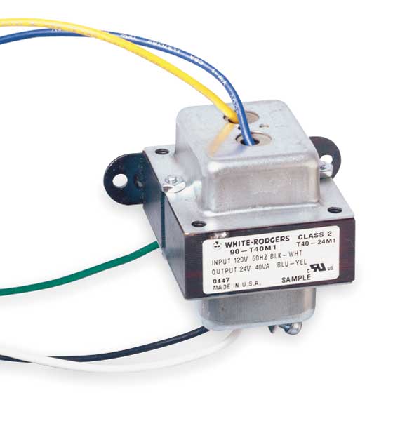 Class 2 Transformer, 40VA, 120VAC, 24VAC