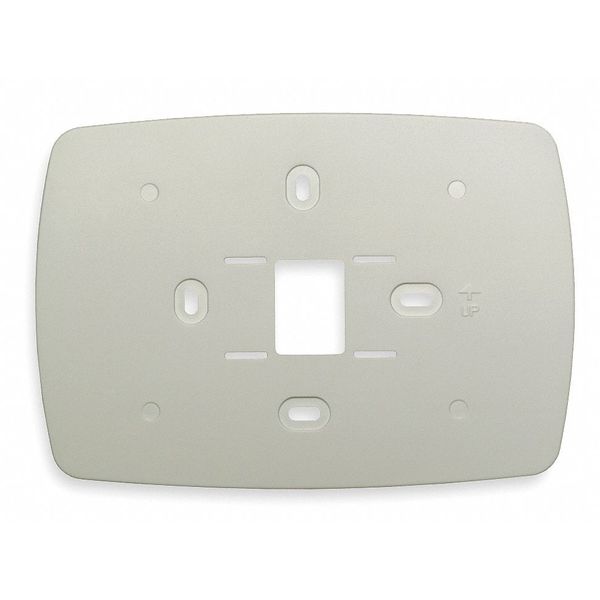 Cover Plate, Wall Mount, White, Plastic