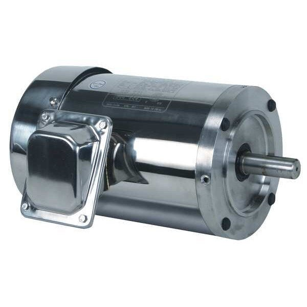 Washdown Motor, 3 Ph, TEFC, 2 HP, 1750 rpm