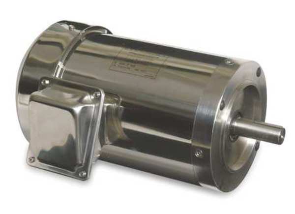 Washdown Motor, 3 Ph, TEFC, 1 HP, 1165 rpm