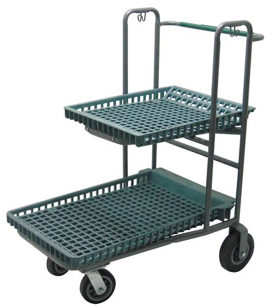 Garden Cart, 600 lb., 40 In. L, 47 In. H