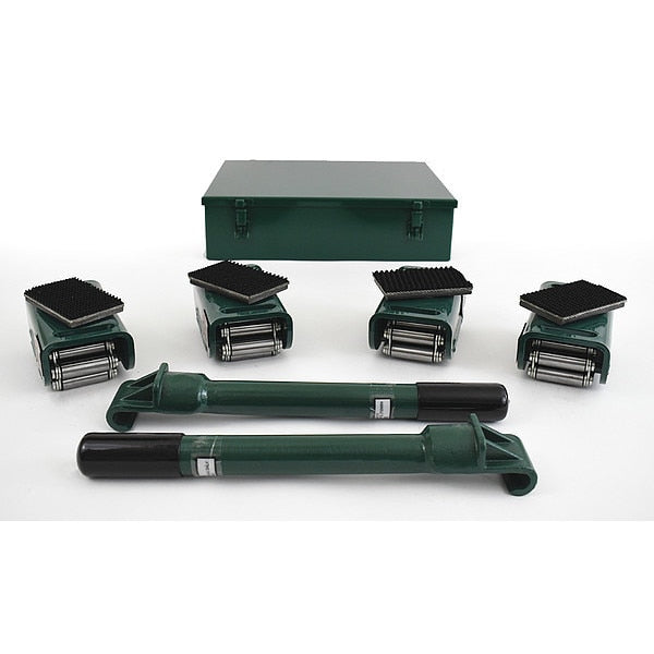 Equipment Roller Kit, Swivel, 6,000 lb. Cap