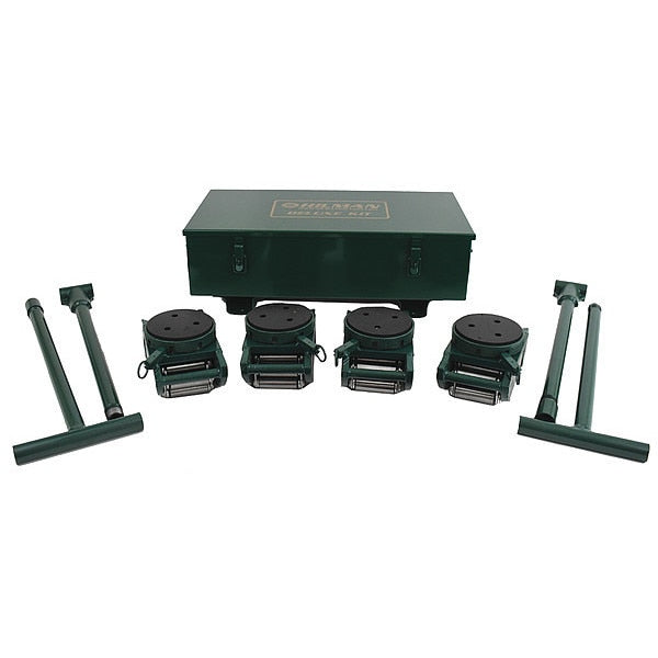 Equipment Roller Kit, Swivel, 80,000 lb. Cap