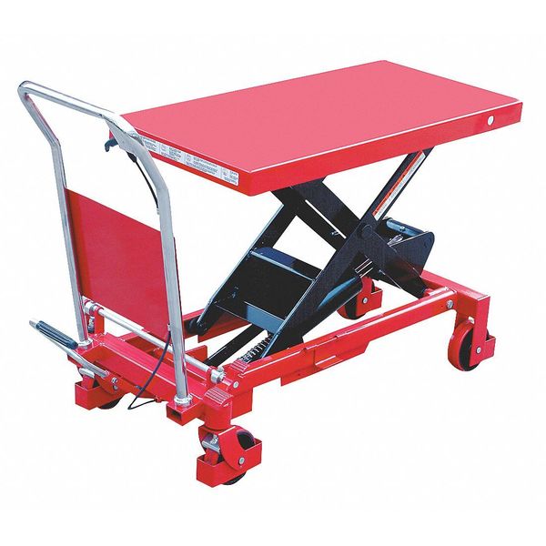 Scissor Lift Table, 800 lb. Cap, 20