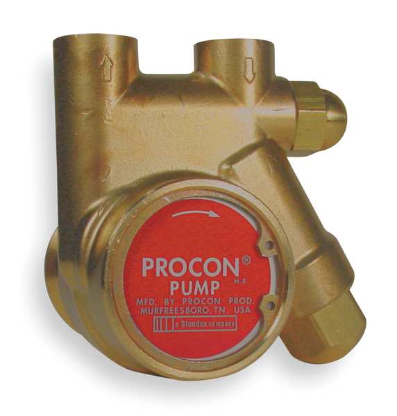 Rotary Vane Pump, 3/8 In, 48 GPH